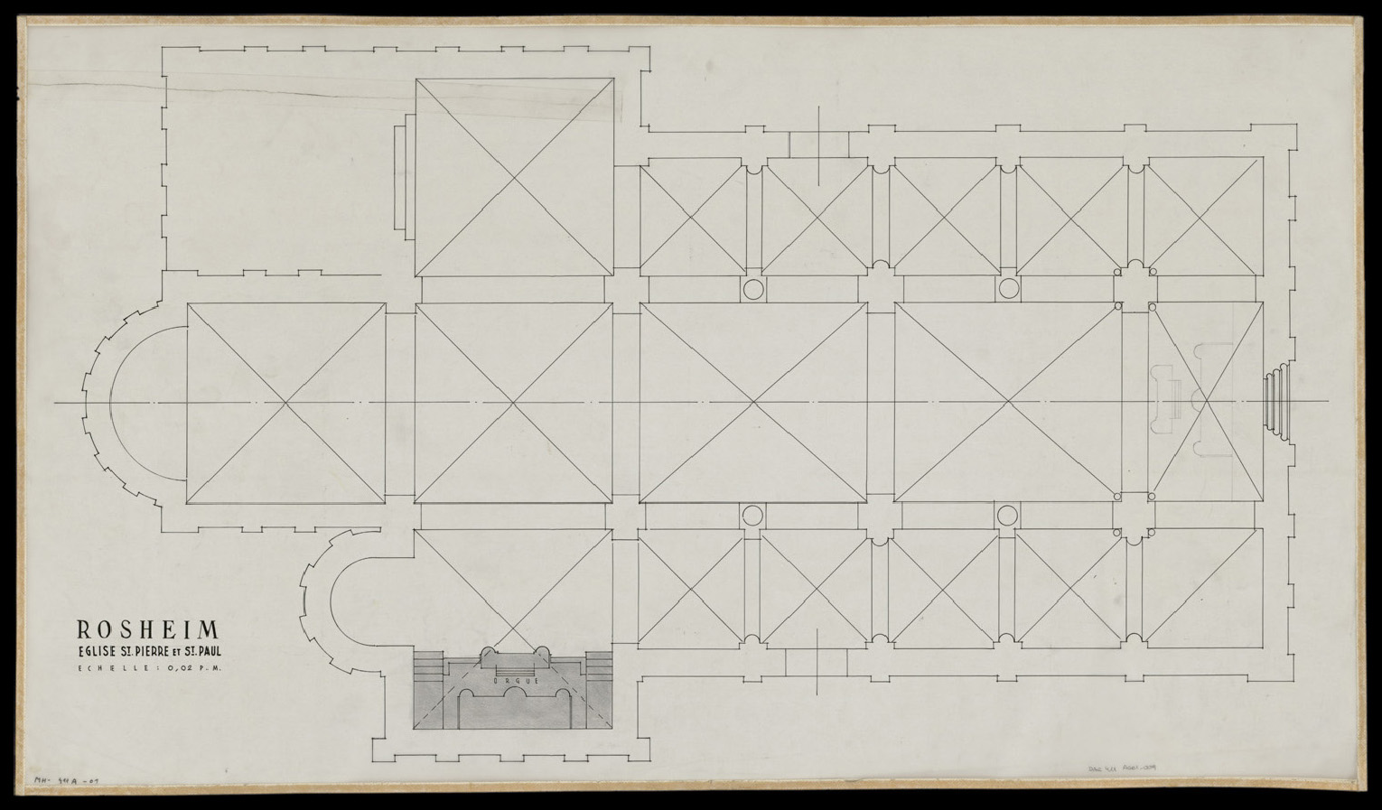 Plan de masse.