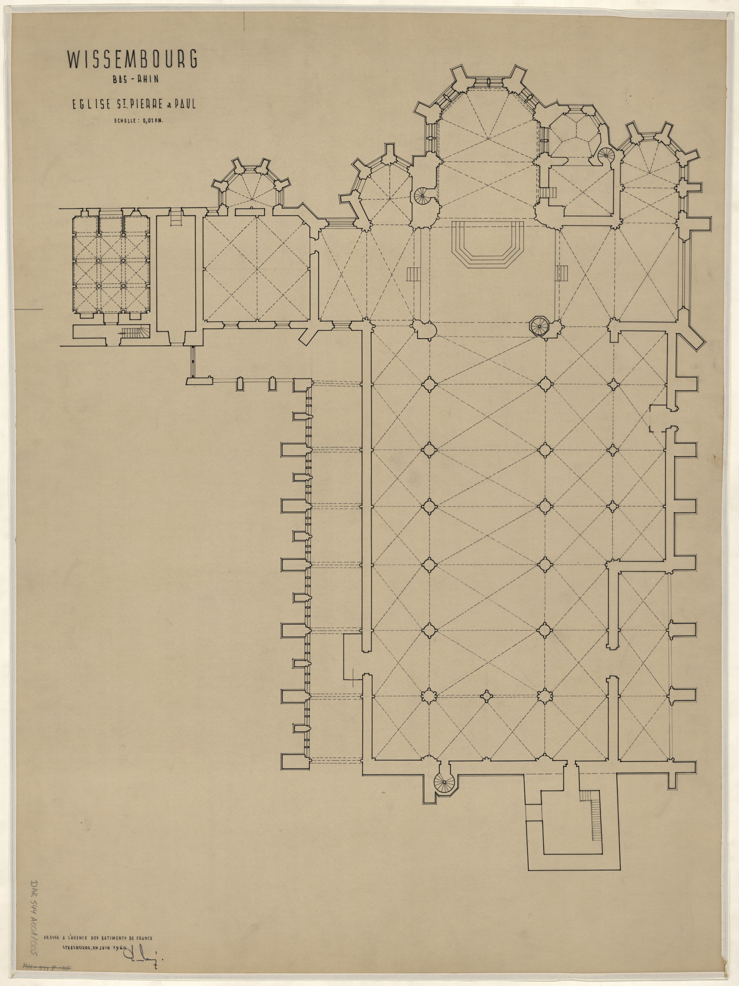 Plan de masse.