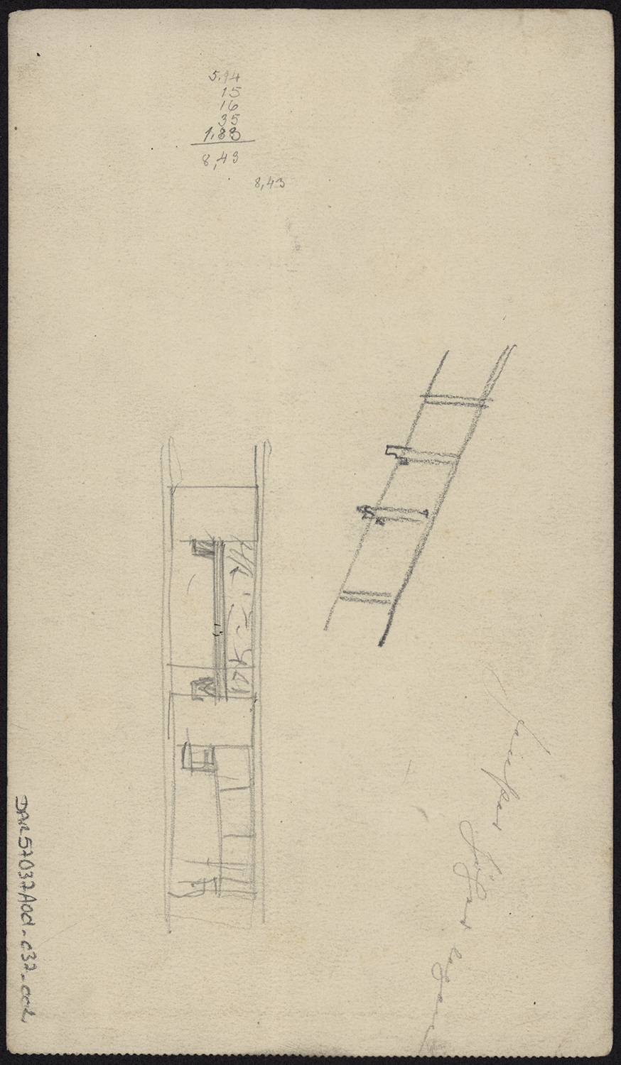 Croquis d’architecture.