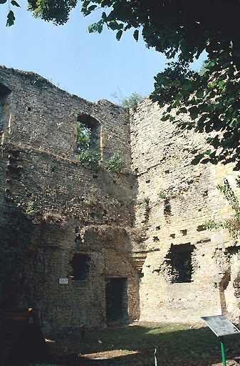 Ruines médiévales : tour