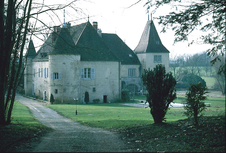 Corps de logis : élévation ouest