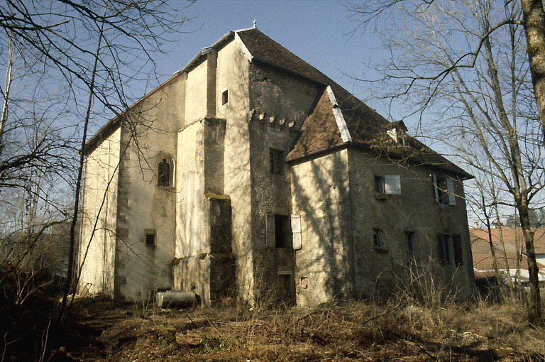 Corps de logis vu depuis le sud