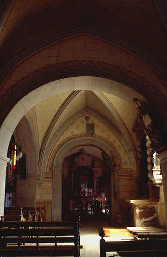 Bas-côté sud : chapelle orientée