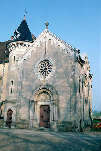 Chapelle et élévation antérieure