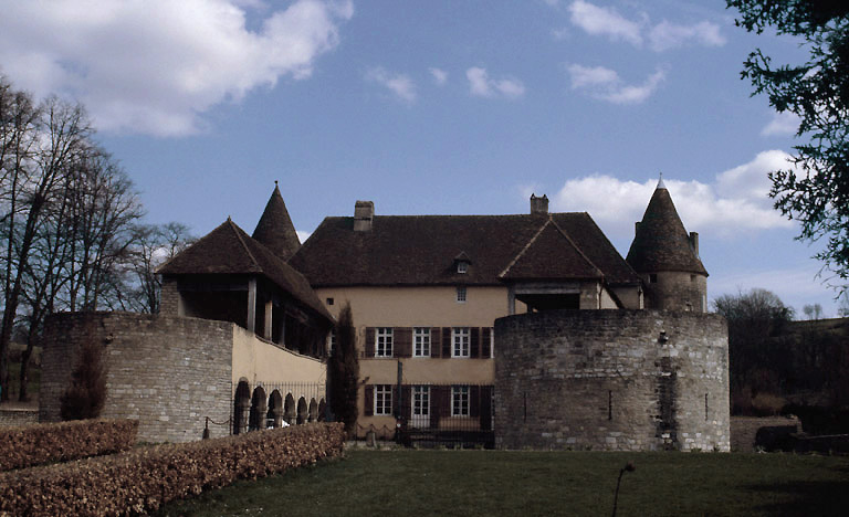 Vue depuis l'entrée à l'ouest