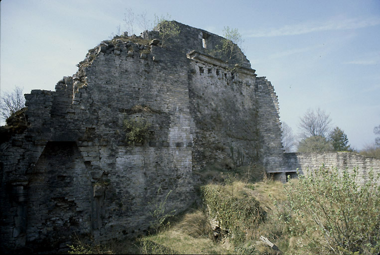 Bâtiment nord-ouest vu depuis l'est