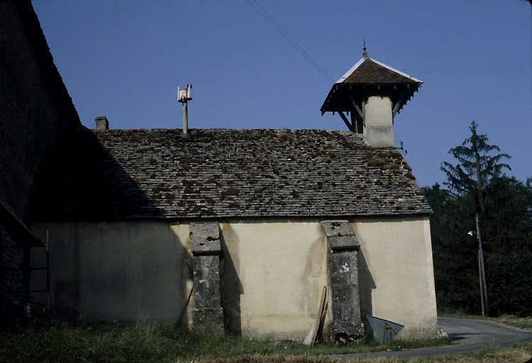 Chapelle castrale : élévation est