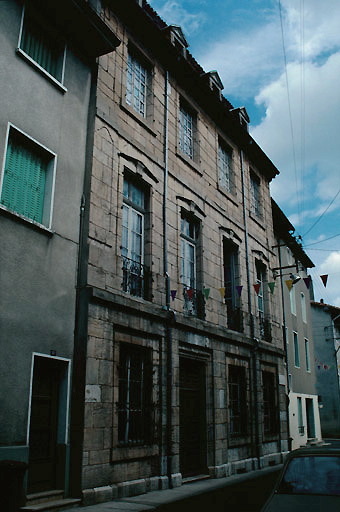 Façade antérieure rue Reclosière.