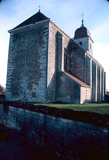 Vue du chevet