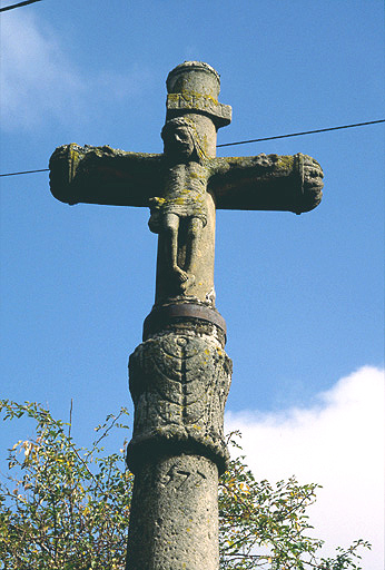 Détail de la croix à l'ouest