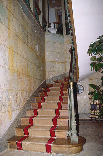 Escalier et son décor