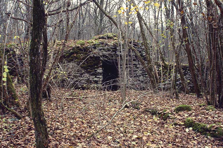 Cabane à mi-pente à l'est de l'enclos