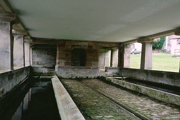 Lavoir : vue vers l'est