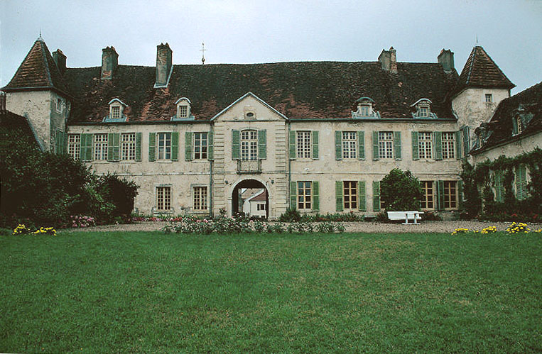 Corps de logis : façade sur jardin vers l'est