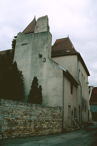 Façade arrière depuis l'ouest