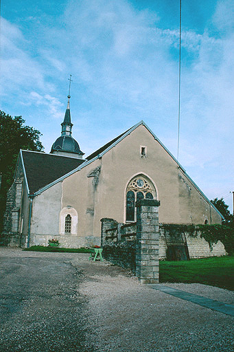 Chevet à l'est
