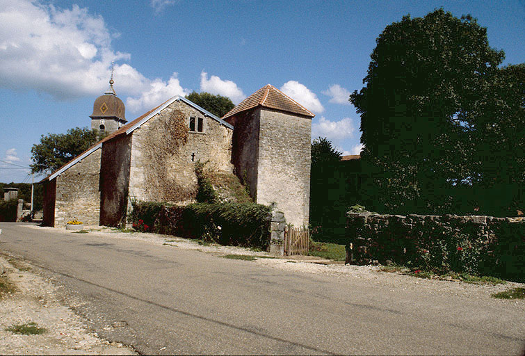 Bâtiment d'exploitation vu vers l'ouest