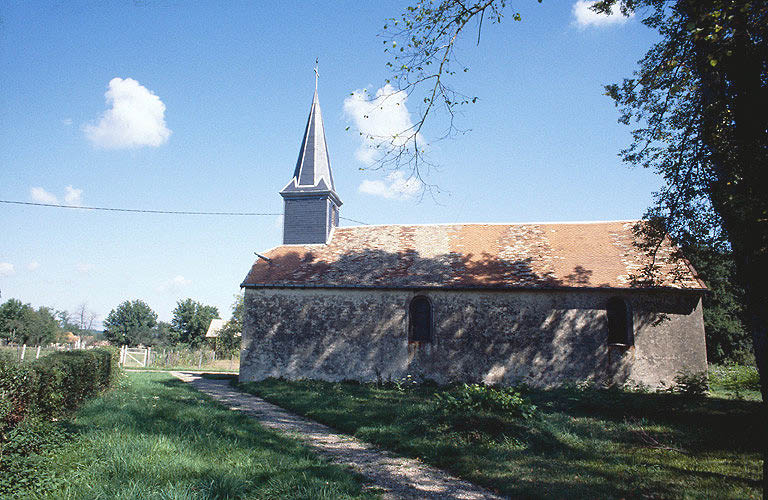 Chapelle castrale : façade sud