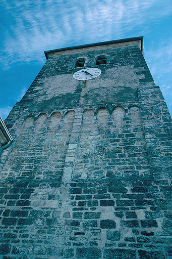 Clocher élévation sud.