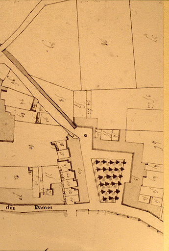 Plan cadastral de 1809, section A.