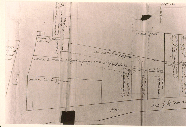 Plan de 1764.