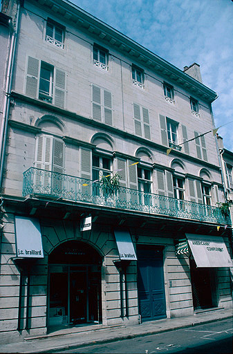 Façade antérieure.