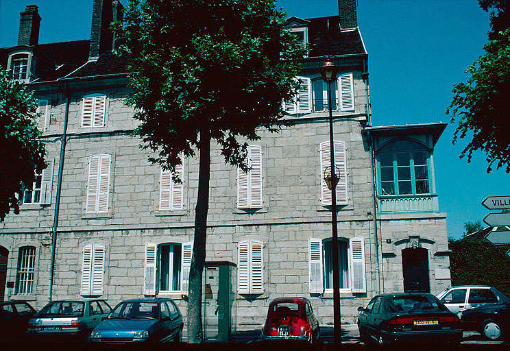 Façade antérieure.