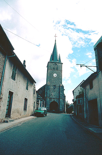 Vue depuis l'ouest.