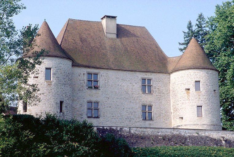 Corps de logis : élévation nord.