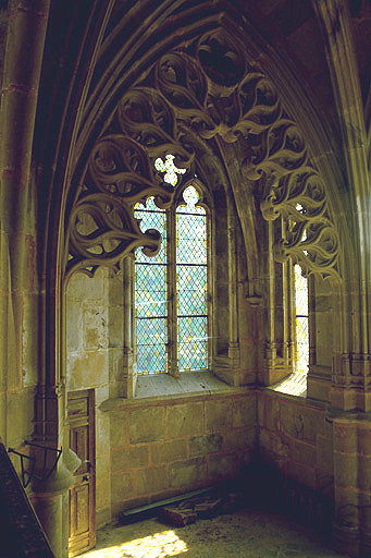 Chapelle Saint-Hubert : salle haute : détails.