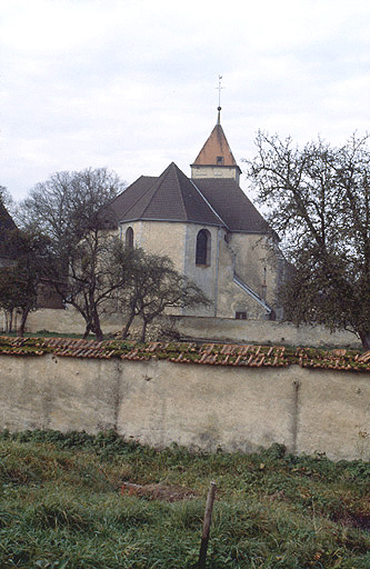 Vue d'ensemble depuis l'est.