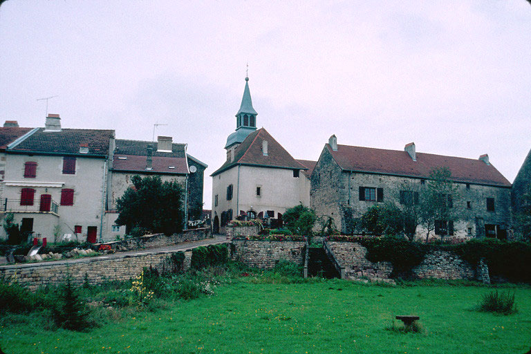 Maison Coeurdacier vue d'ensemble depuis le sud.