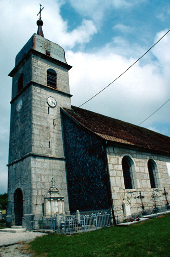 Vue du clocher-porche