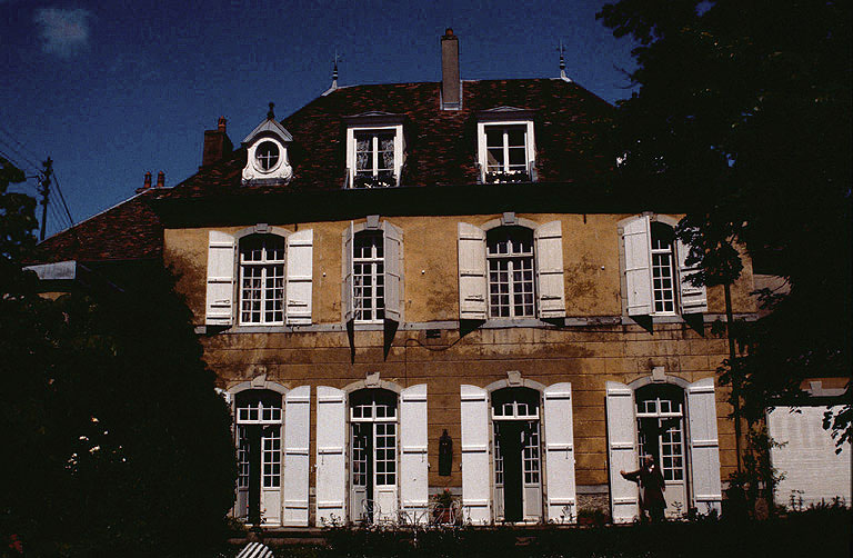 Corps de logis : façade antérieur ouest