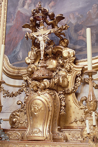 Maître autel : tabernacle