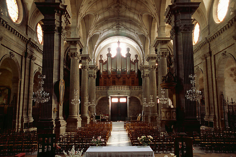 Nef vue du choeur