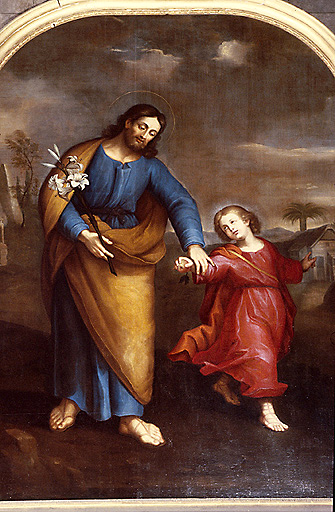 Saint-Joseph et l'Enfant XVII ème s.