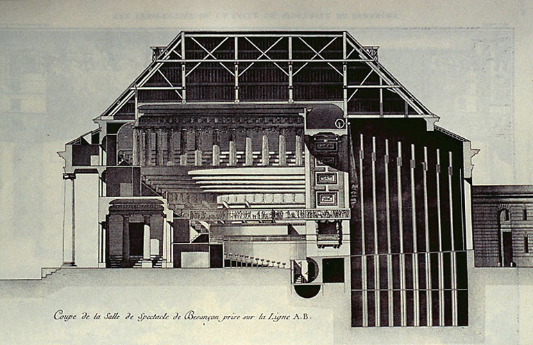 Coupe par Claude-Nicolas Ledoux