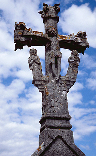 Elévation ouest : croisillon (crucifixion)