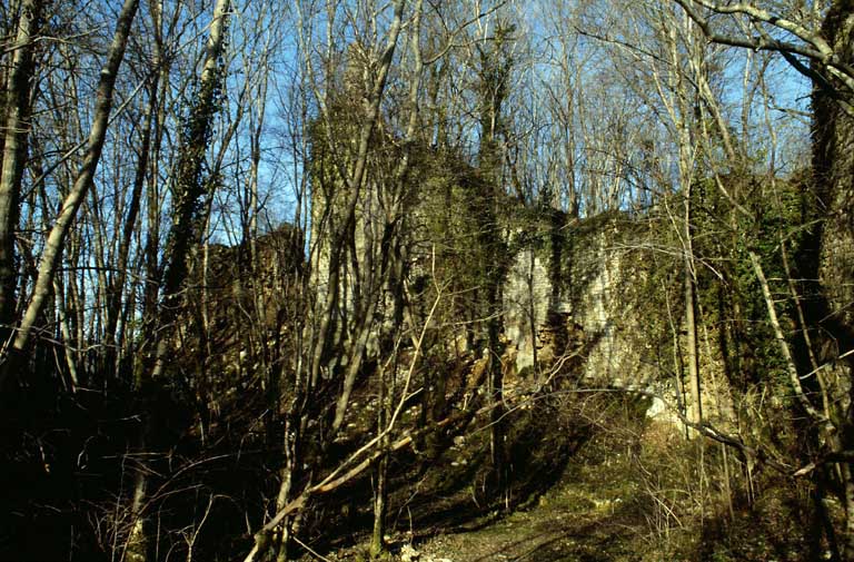 Château devant : front ouest