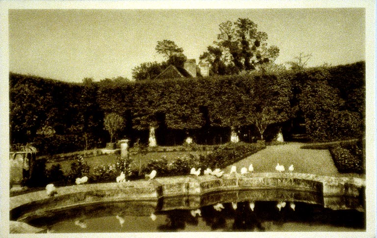 Carte postale : jardin