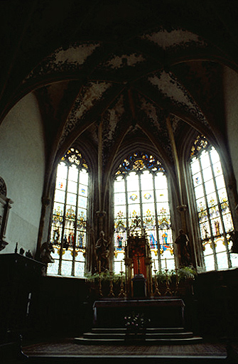 Eglise abbatiale : choeur