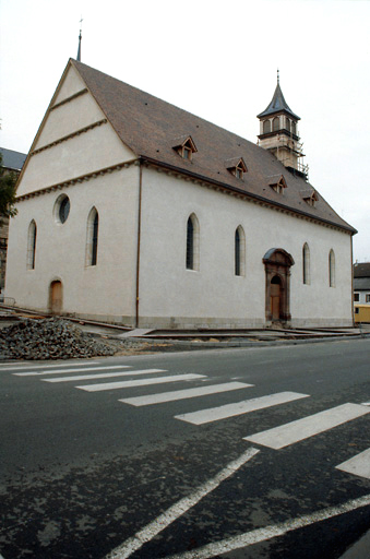 Vue d'ensemble angle sud-ouest