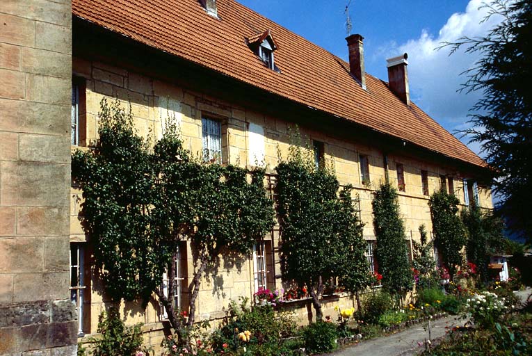 Bâtiment conventuel : élévation extérieur sud-est