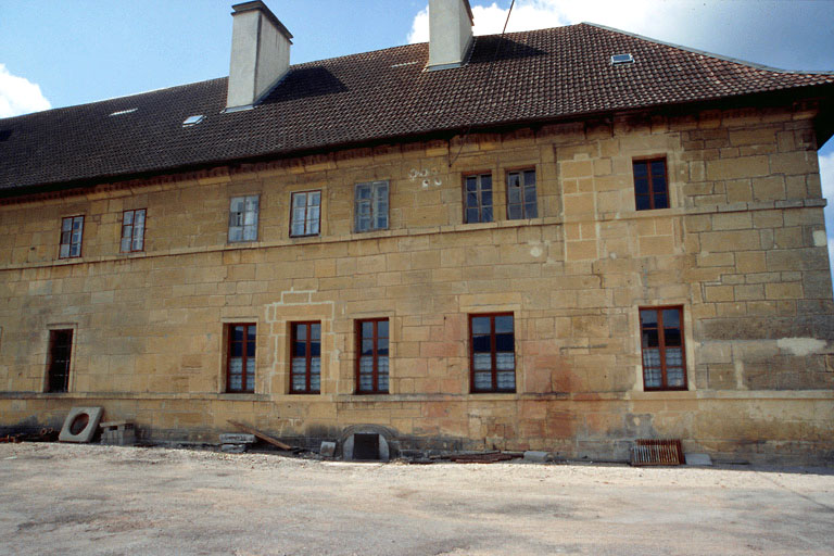 Bâtiment conventuel : élévation extérieur nord-est