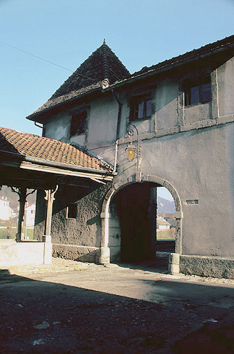 Aile gauche : façade ouest : détail