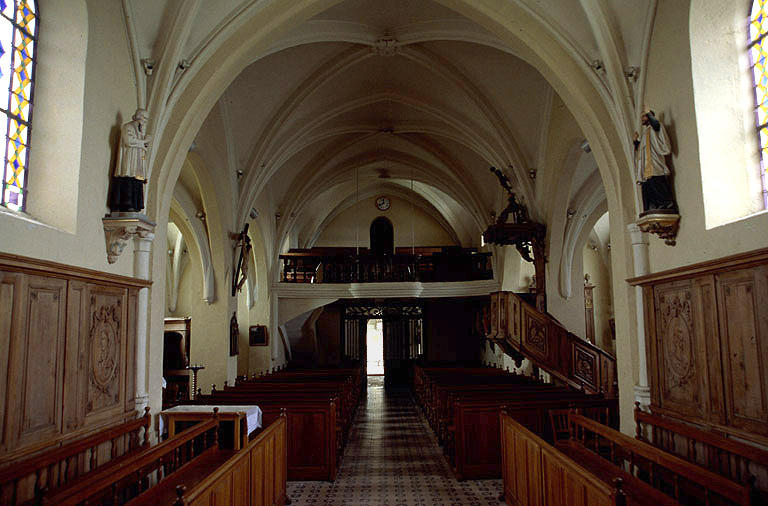 Nef vue depuis le choeur