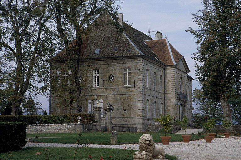 Corps de logis : élévations sud et est