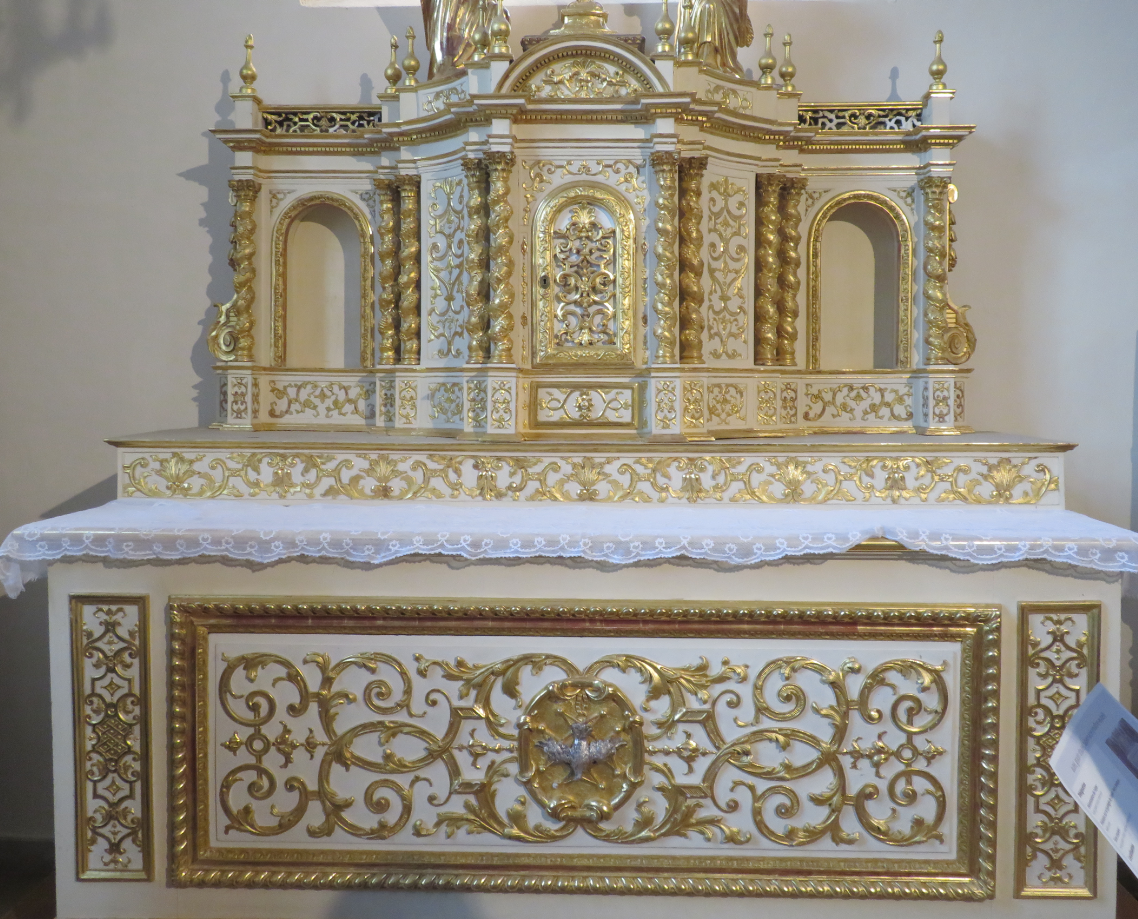 autel, gradin d'autel, tabernacle (maître-autel)