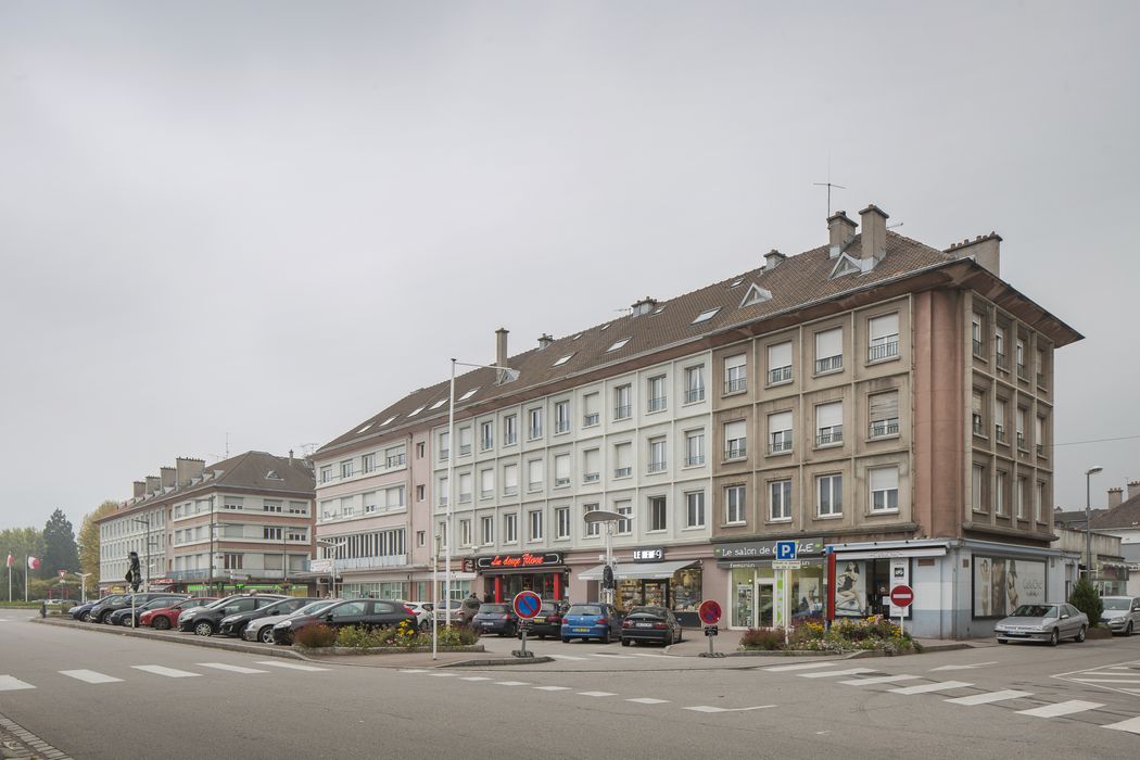 Secteur urbain de la seconde reconstruction